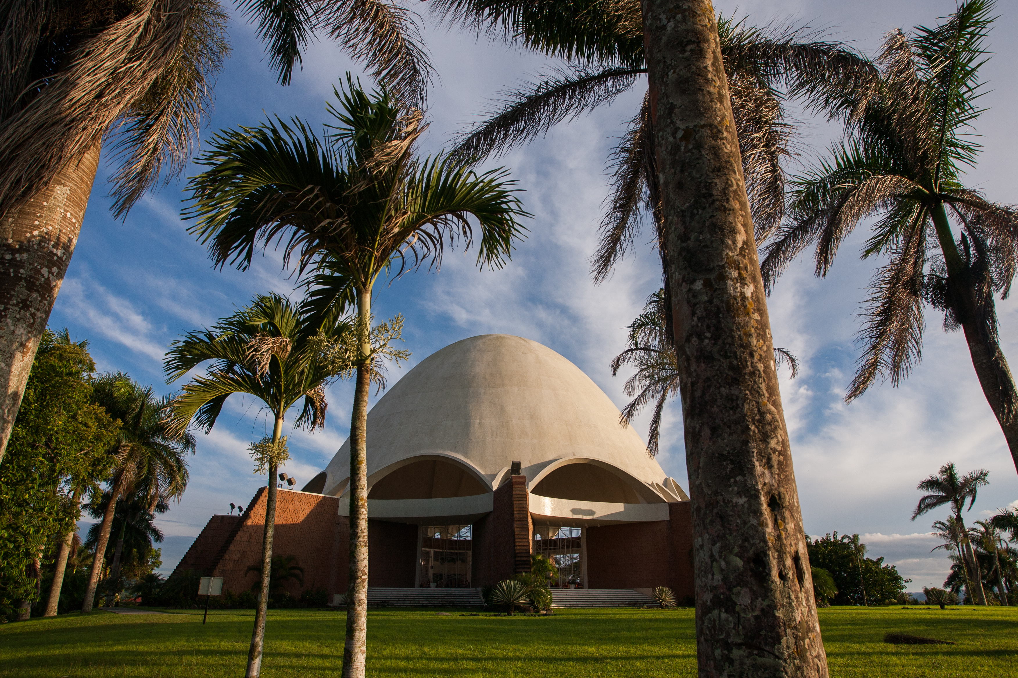 Continental Bahá’í House of Worship of Central America (Panama City, Panama) and surrounding gardens
